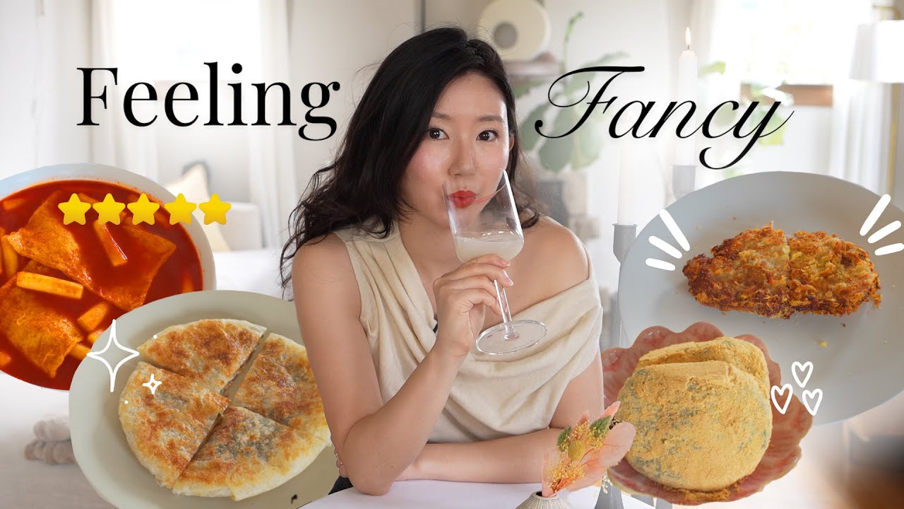 Five course meal using ONLY Korean Frozen Foods