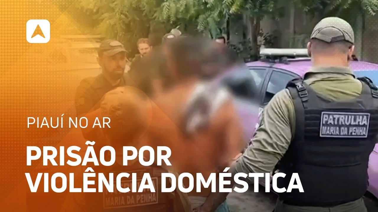 Três homens são presos por violência doméstica