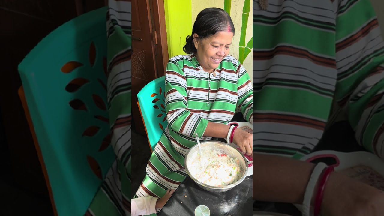 সাউথ ইন্ডিয়ান খাবার কি ভাবে বানালো মা 😱🤯??#food #fyp #cooking #youtubeshorts #viral #maa 