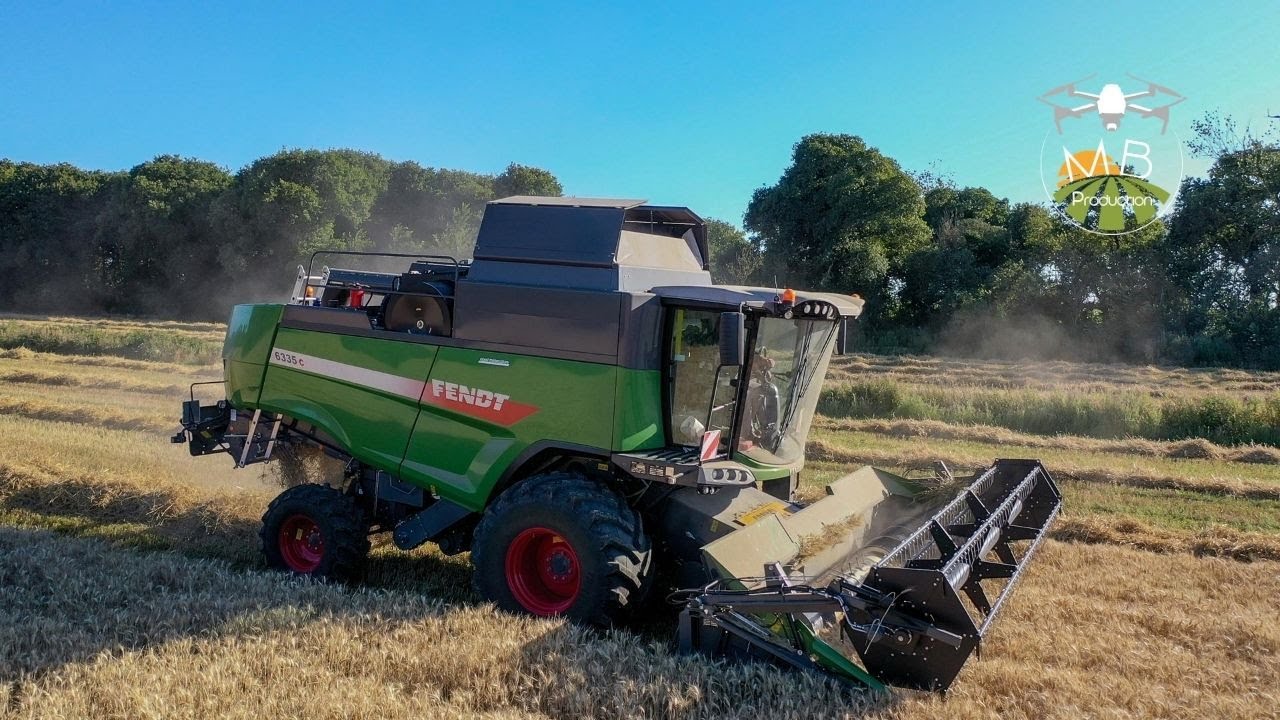 Moisson de blé 2020 / Fendt 6335C