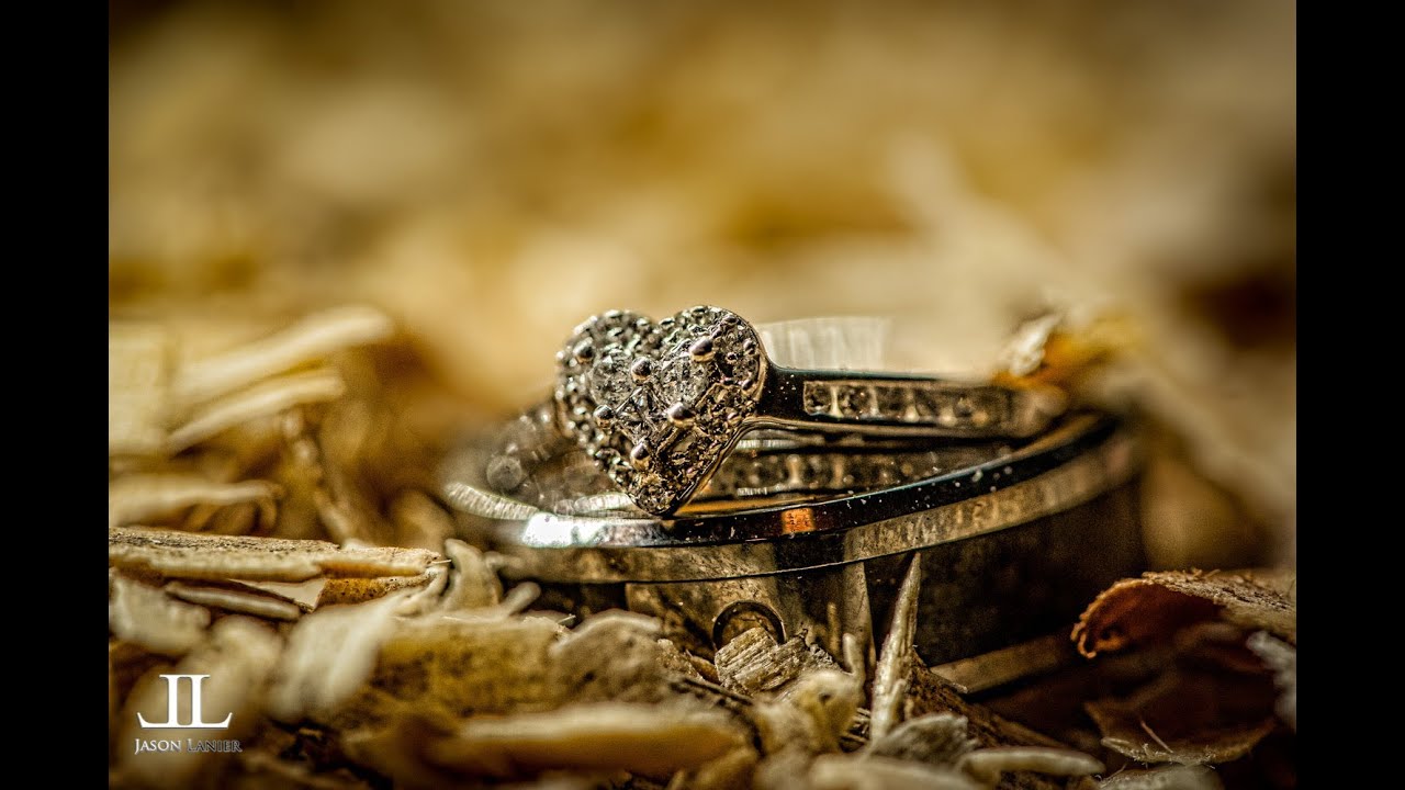 Wedding Ring Shots with video Rotolight with macro lens by Jason Lanier  Real Wedding Workshops