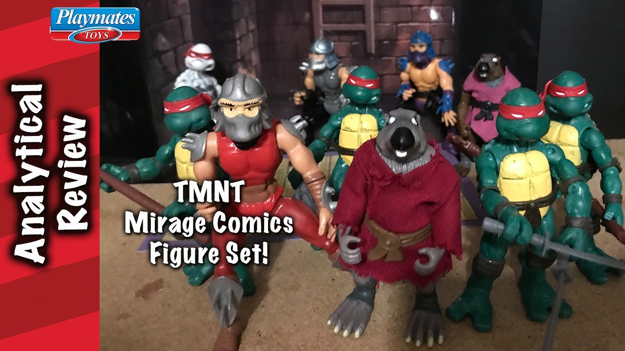 Playmates Mirage TMNT 6 Figure Box