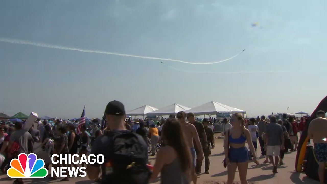 Chicago Air and Water Show 2023: Military jets, small planes and dazzle spectators