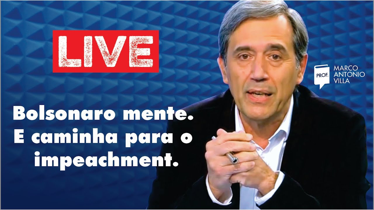 Live: Bolsonaro mente. E caminha para o impeachment. 24/04/20