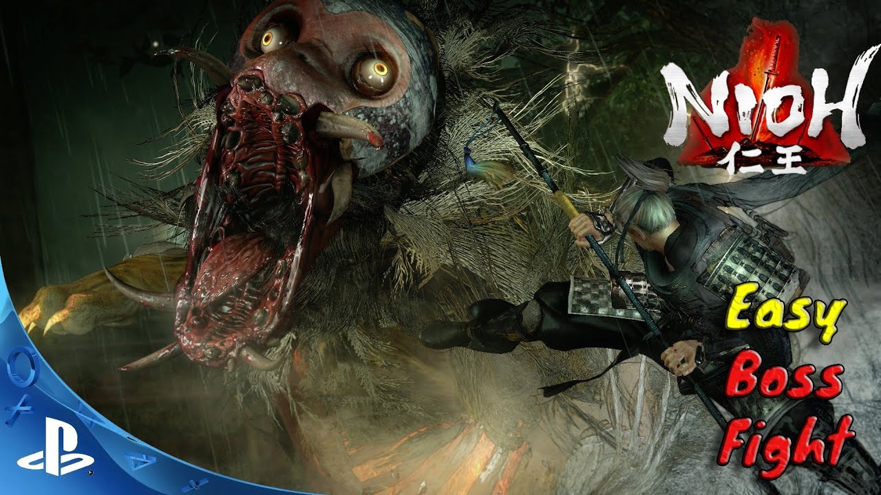 Nioh - Nue ( Easy Boss Fight)