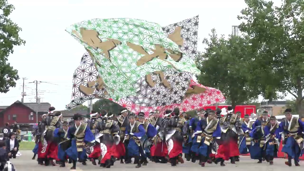 勢や「日晃永煌 ～明星を継ぐ～」/ 新作お披露目 / 1回目 / 東通りパレード会場 / かみす舞っちゃげ祭り / 2025-09-14