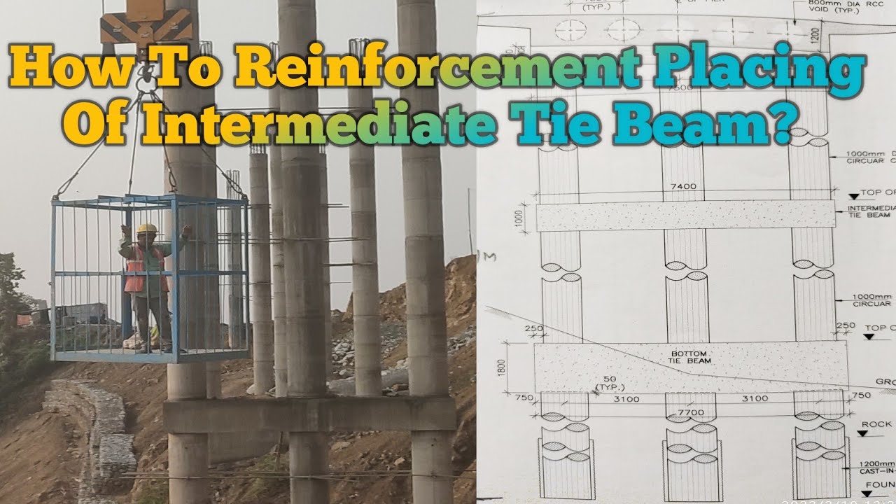 How To Reinforcement Placing Of Intermediate Tie Beam?