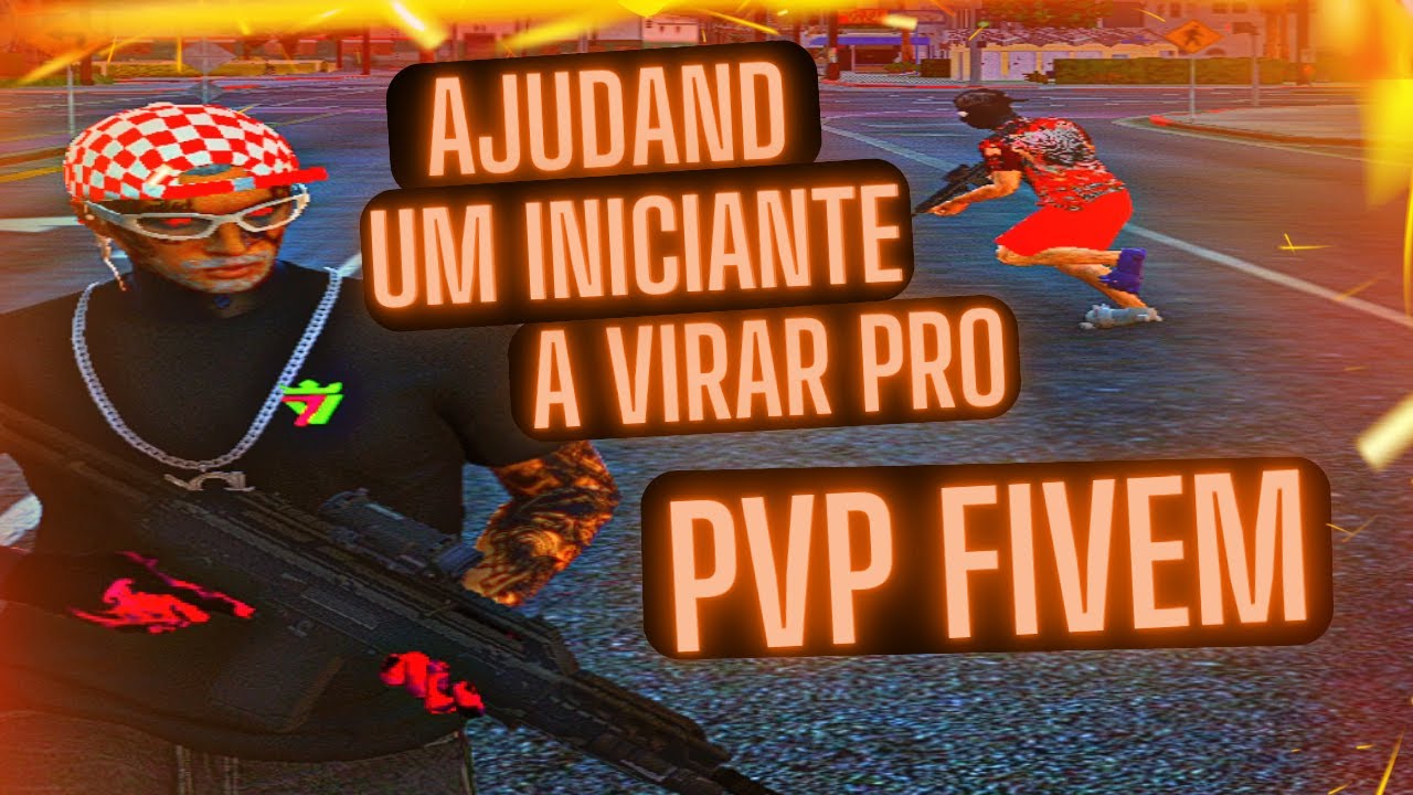 Ajudando um INICIANTE a virar PRO - TUTORIAL COMPLETO PVP FiveM GTA RP (Speed Boost, Sensibilidade)