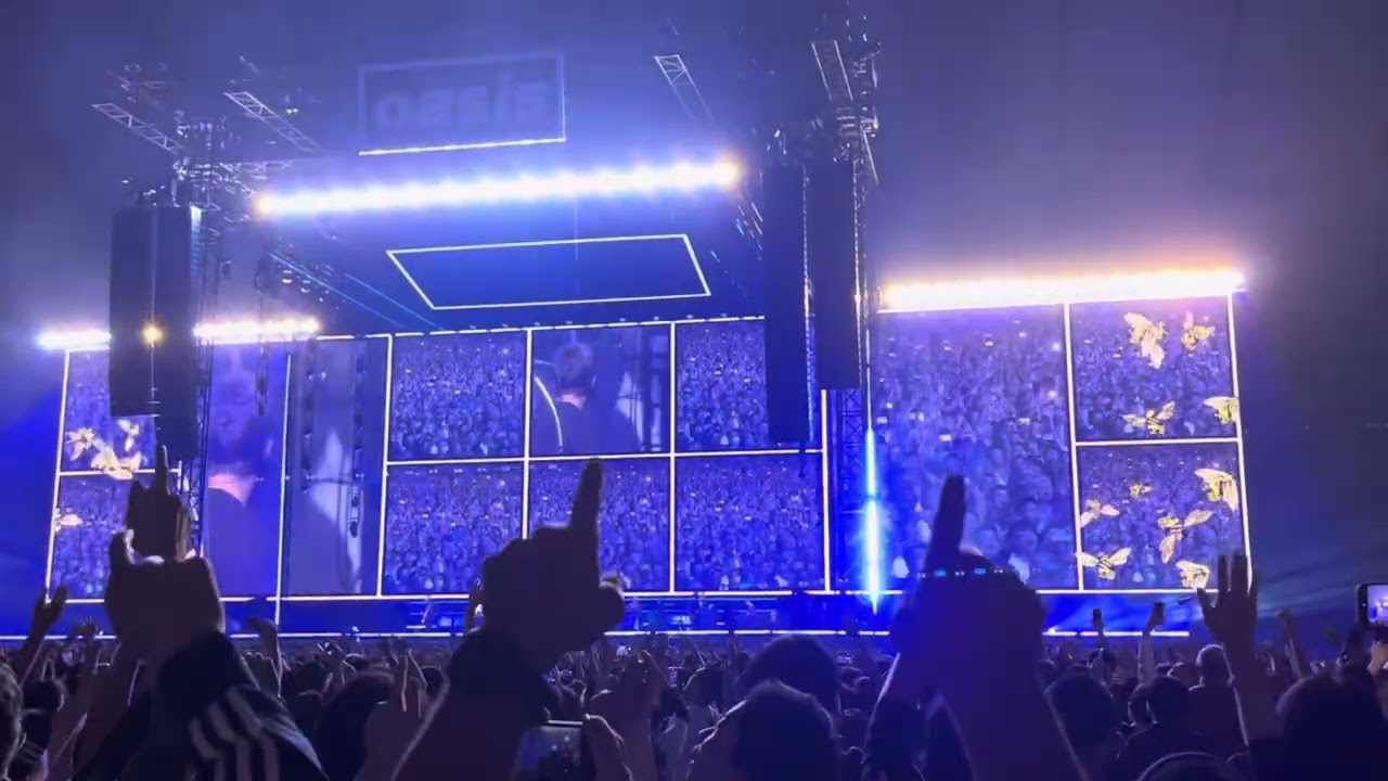 oasis Don't Look Back in Anger 2025年10月25日　東京ドーム　tokyo 