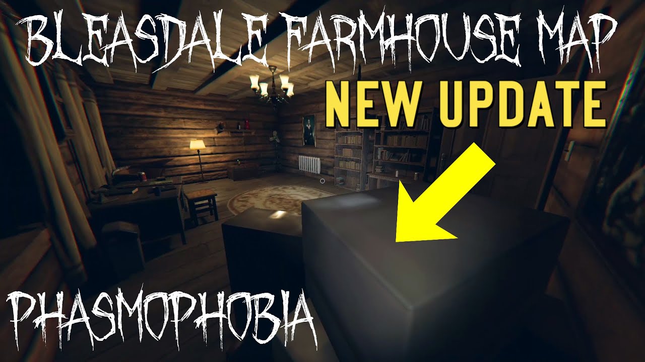 A Tour of the New Bleasdale Farmhouse Map in PHASMOPHOBIA