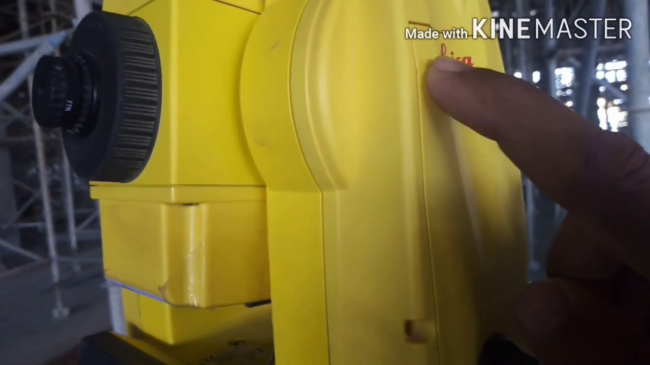 Back site method of lieca builder 405 total station in urdu/Hindi