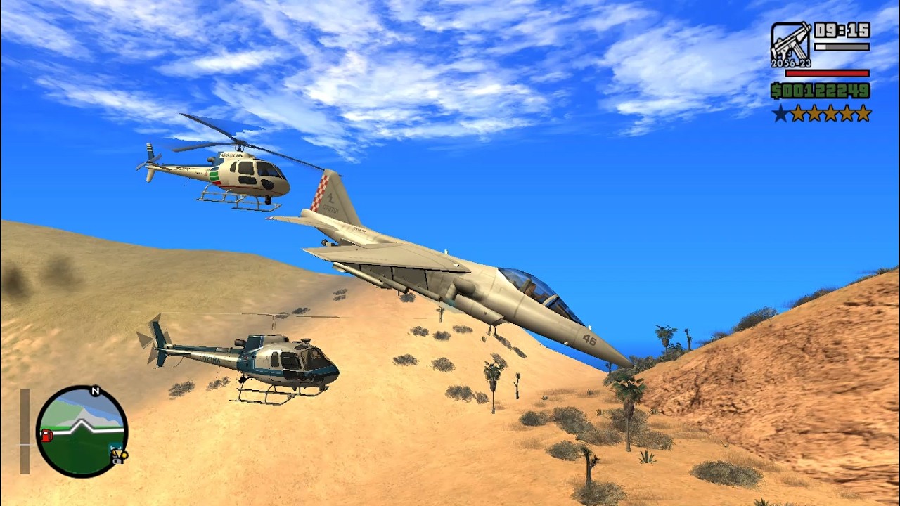 vertical bird _ GTA  San Andreas