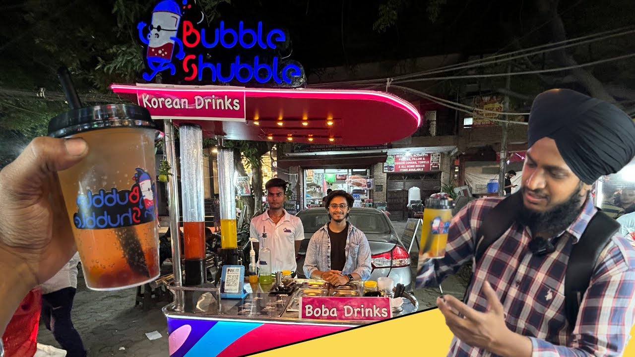 KOREAN BUBBLE DRINK I Best BUBBLE DRINK IN DWARKA I BUBBLE SHUBBLE.