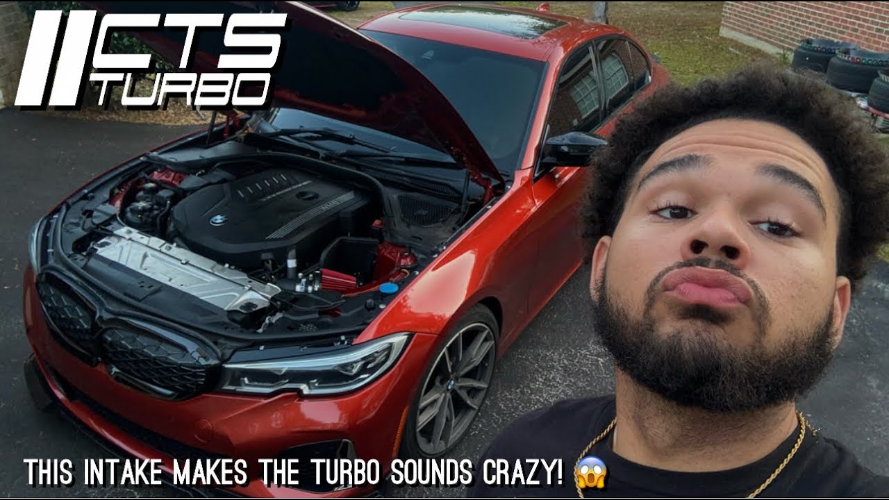 Установка впускного коллектора CTS M340i *турбина такая громкая*