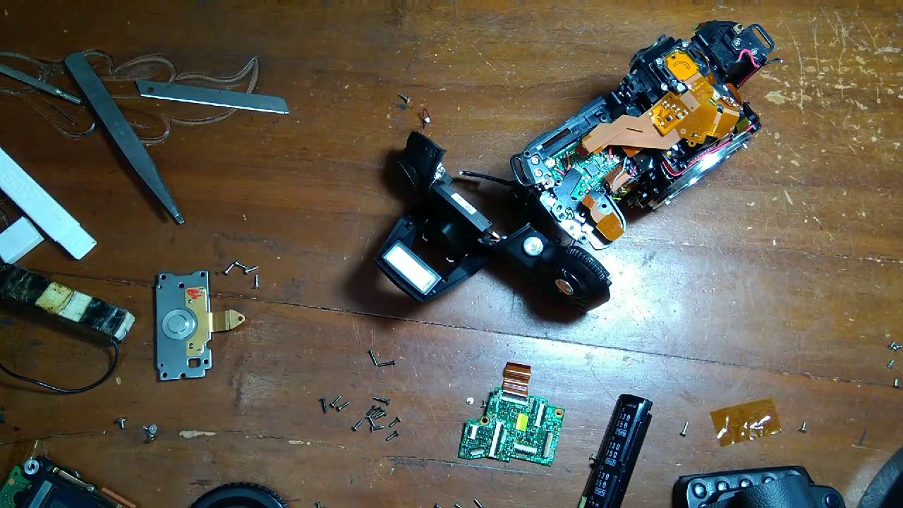Repair Nikon D90 Error Shutter