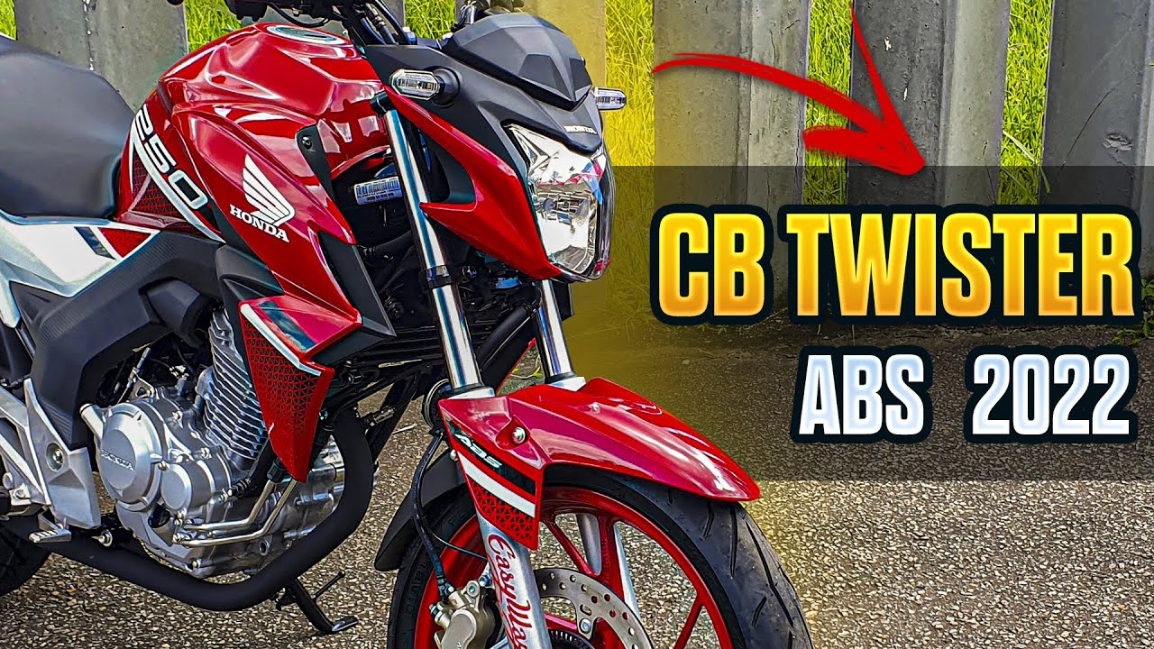 CB 250 Twister 2022 Vermelha (ABS) | Avaliação Completa - Painel, Ficha Técnica e mais