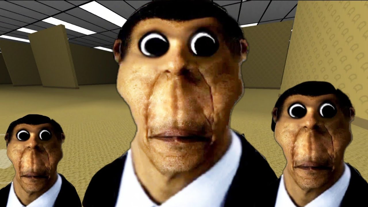 30 Obunga Nextbots in Backrooms Survival 