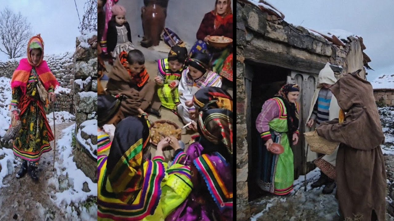 Yennayer en kabylie, ait aicha ,revivre les traditions kabyles❤️❤️