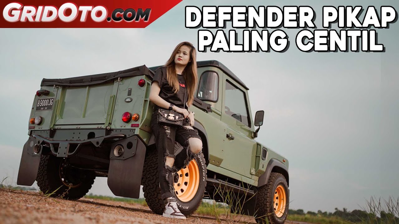 Land Rover Defender Pikap Pakai Body Kit Kahn Inggris | Modifikasi Mobil | GridOto Modif