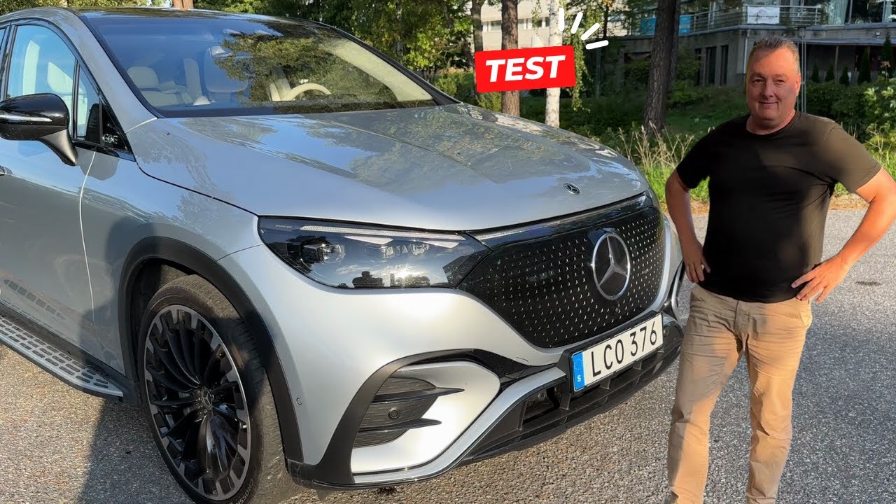 Mercedes EQE 500 är vår absoluta favorit just nu | TEST