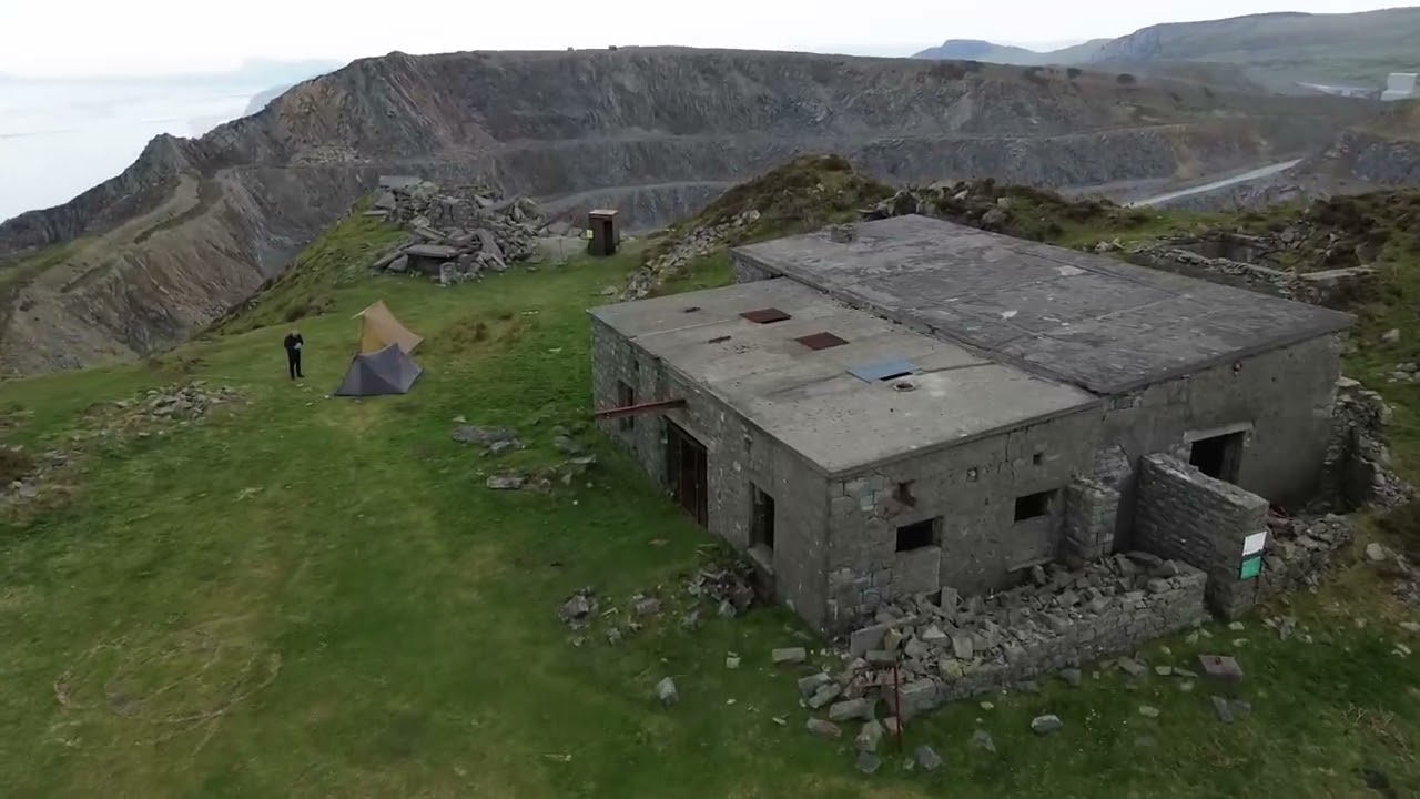 Penmaenmawr Quarry Wild Camping Part 2.