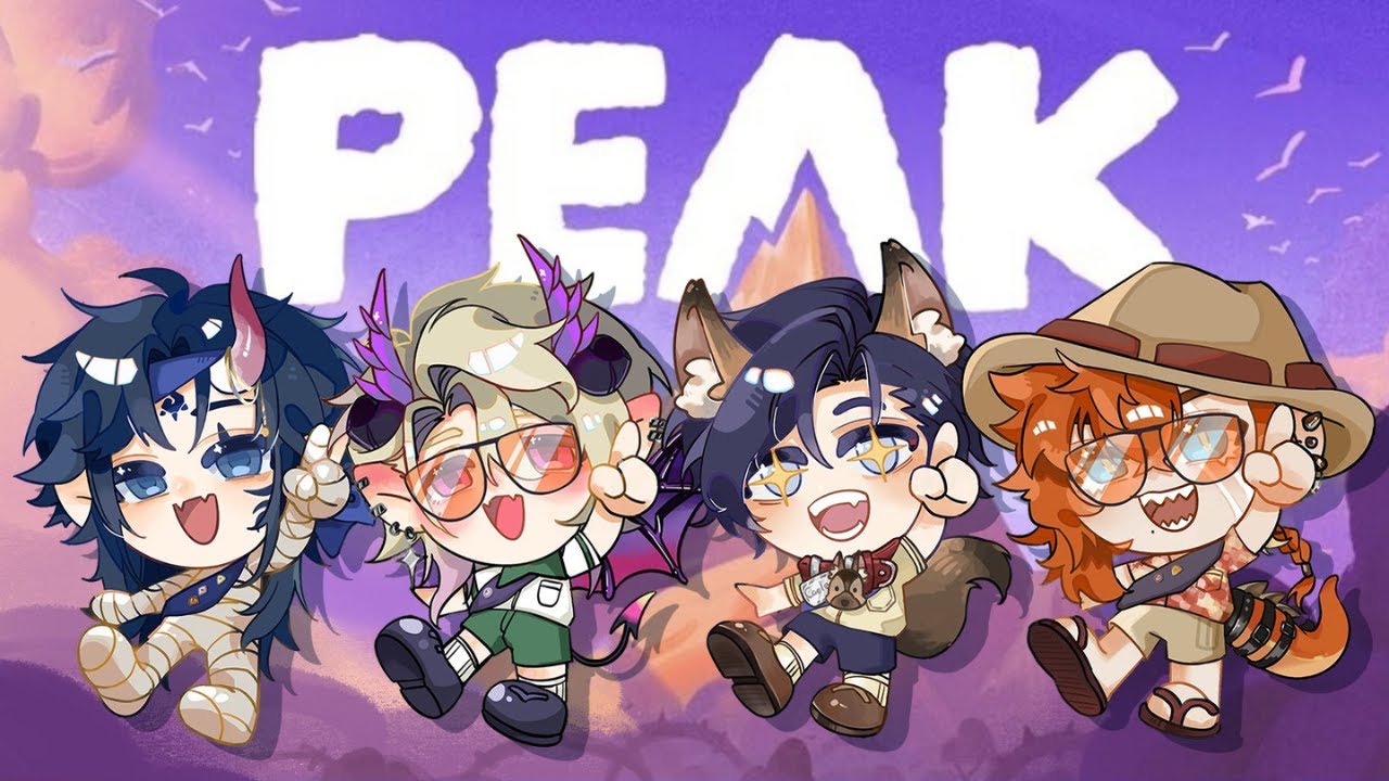 【PEAK】Trying this game for the first time w/ Altus, Ryzar, Zanny【FIRST STAGE PRODUCTION EN】