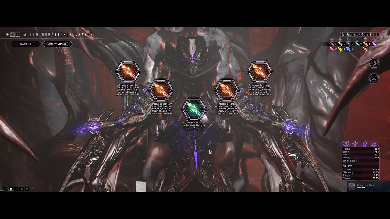 Warframe - Mesa - The Old Peace - Build test (Avenger, Kavat, Naramon, Zid-An Uskos)