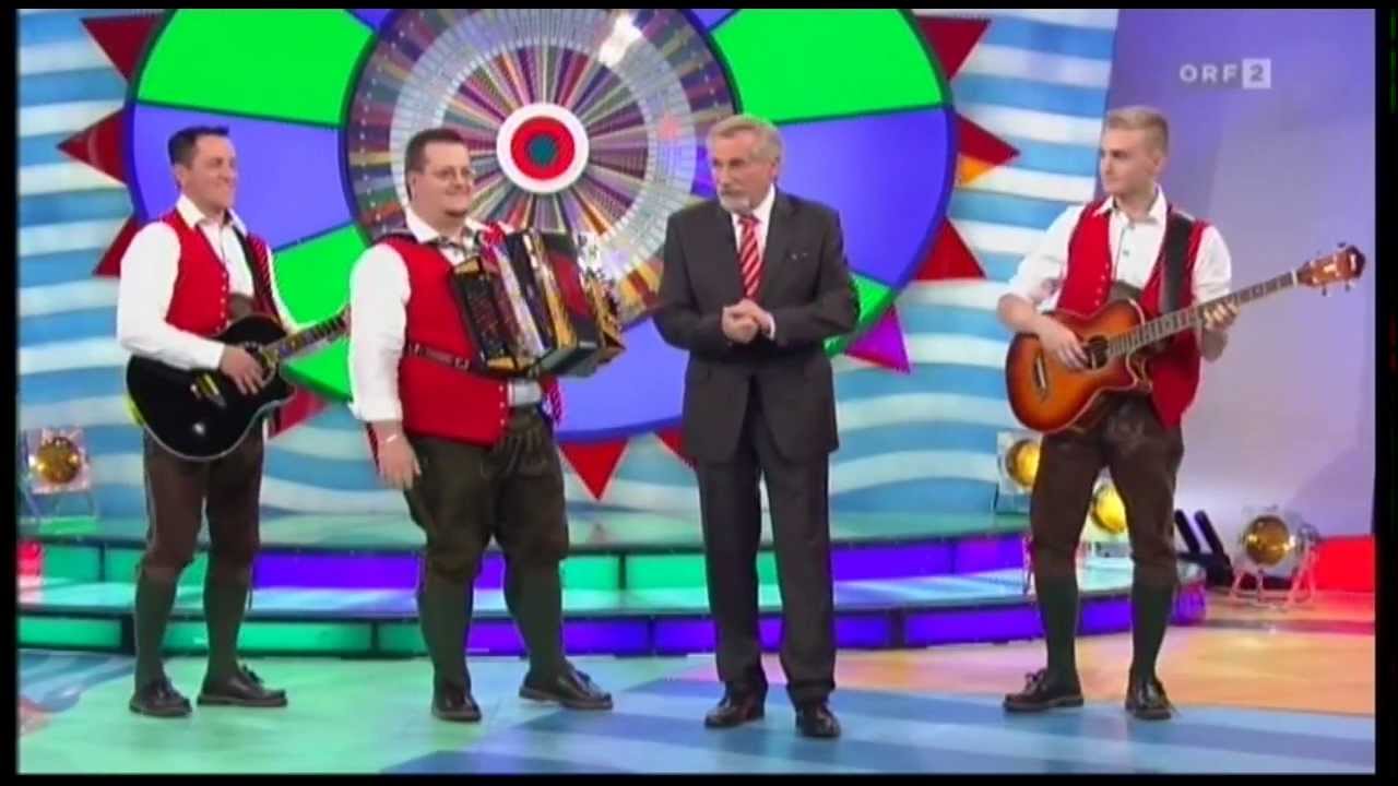 Wildbach Trio in der ORF Brieflos Show