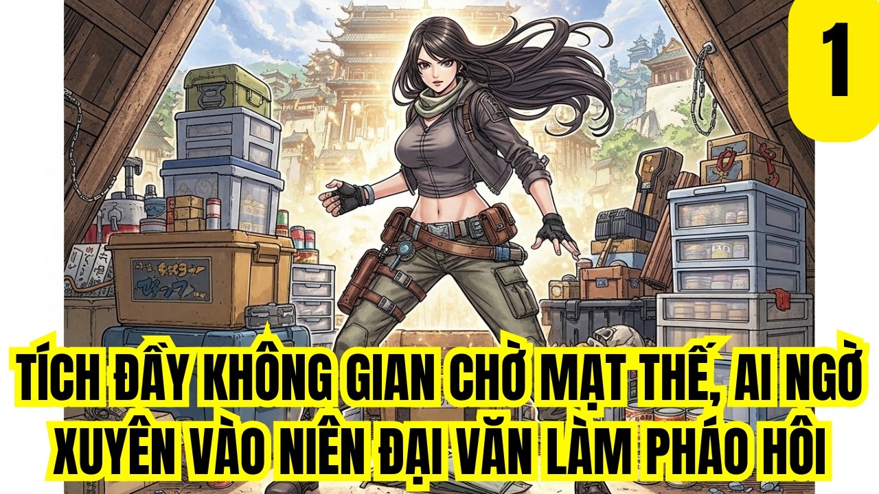 Tập 1:TÍCH ĐẦY KHÔNG GIAN CHỜ MẠT THẾ, AI NGỜ XUYÊN VÀO NIÊN ĐẠI VĂN LÀM PHÁO HÔI