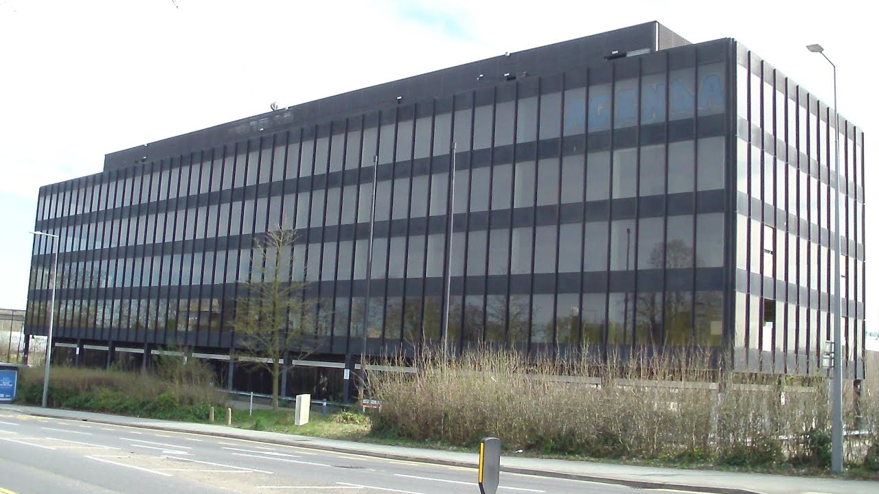 Abandoned Mercury House Building in Bletchley-Milton Keynes (England)