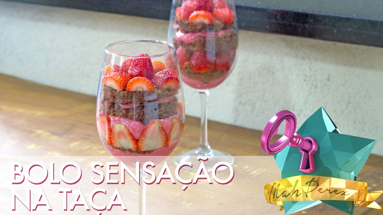 Como fazer bolo Sensação na taça - Segredinhos #82