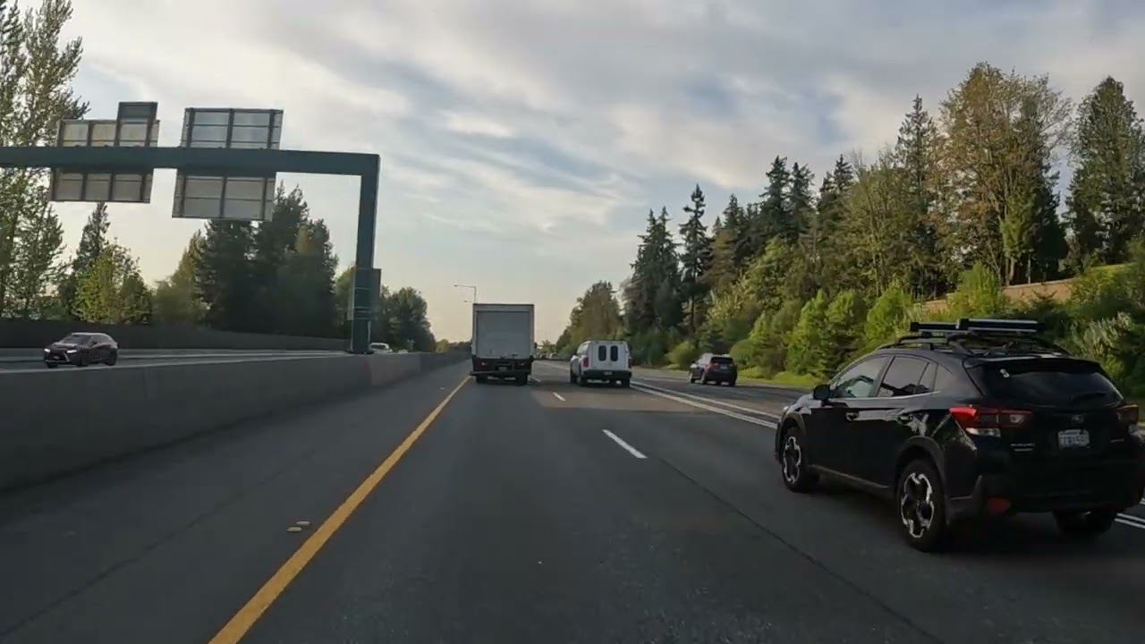 DRIVING FROM BELLEVUE TO LYNNWOOD, WA