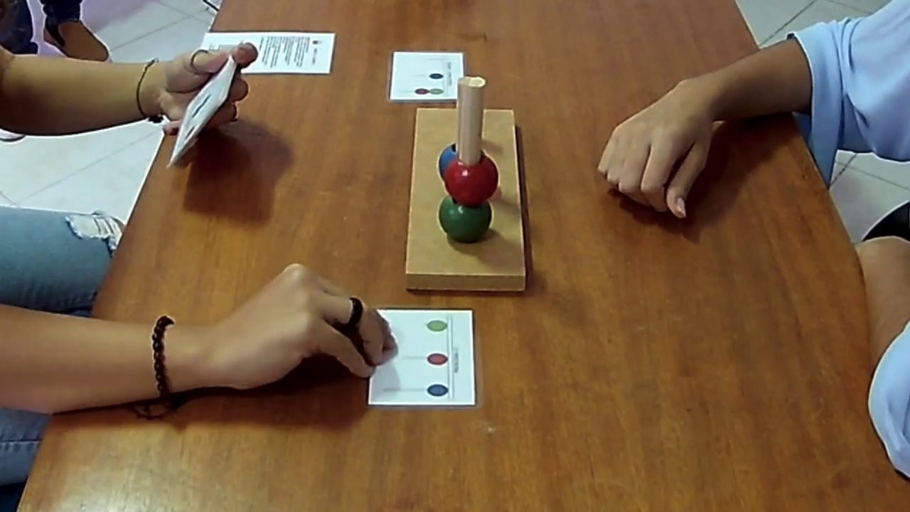 AULA DE LABORATÓRIO - NEUROPSICOLOGIA - AVALIAÇÃO AS FUNÇÕES COGNITIVAS COM O TESTE TORRE DE LONDRES