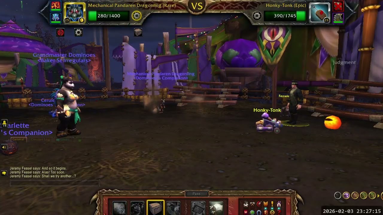 Midnight Pre-Patch Adventures Part 012 and Feb Darkmoon Faire!!