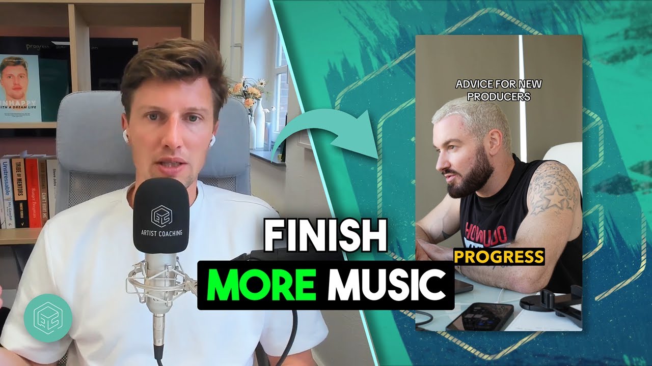 How to FINISH MORE TRACKS | The Artist Coaching Podcast Clips