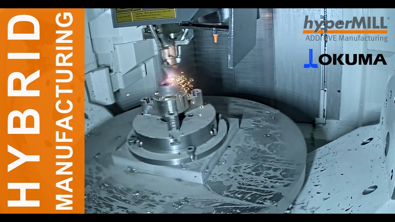 hyperMILL ADDITIVE Manufacturing: Hybrid Machining Process