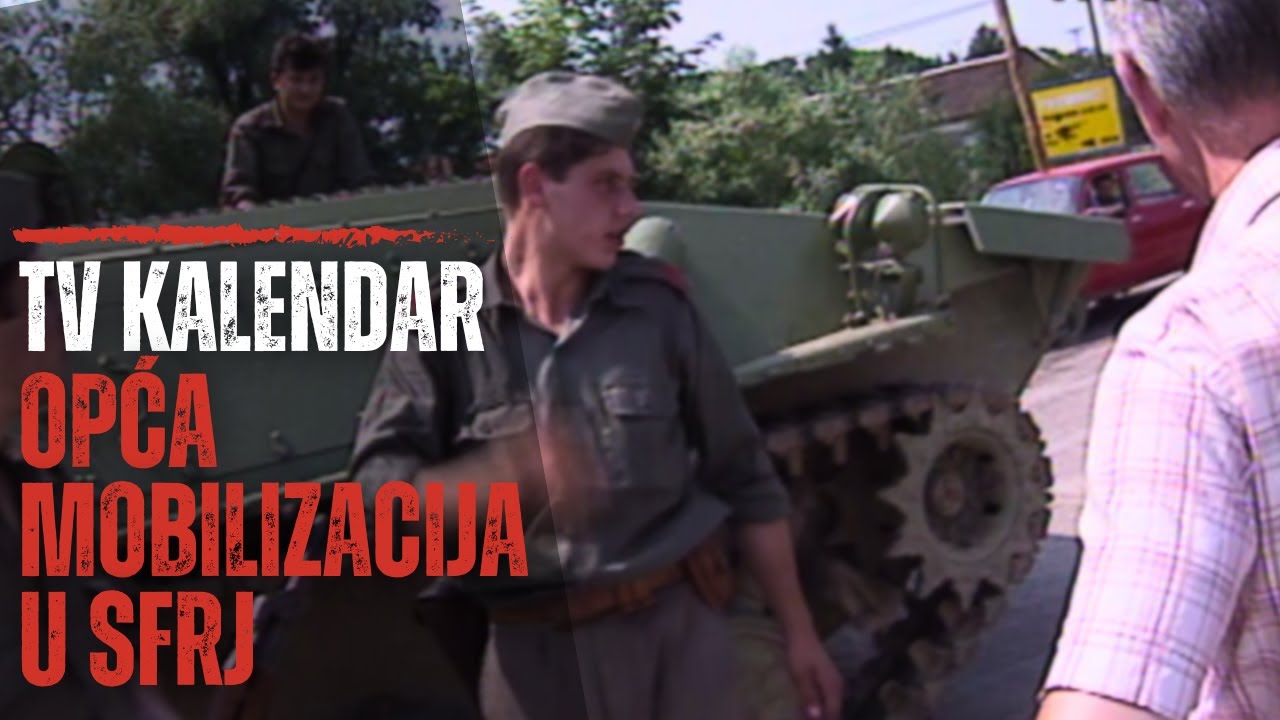 TV kalendar: Opća mobilizacija u SFRJ