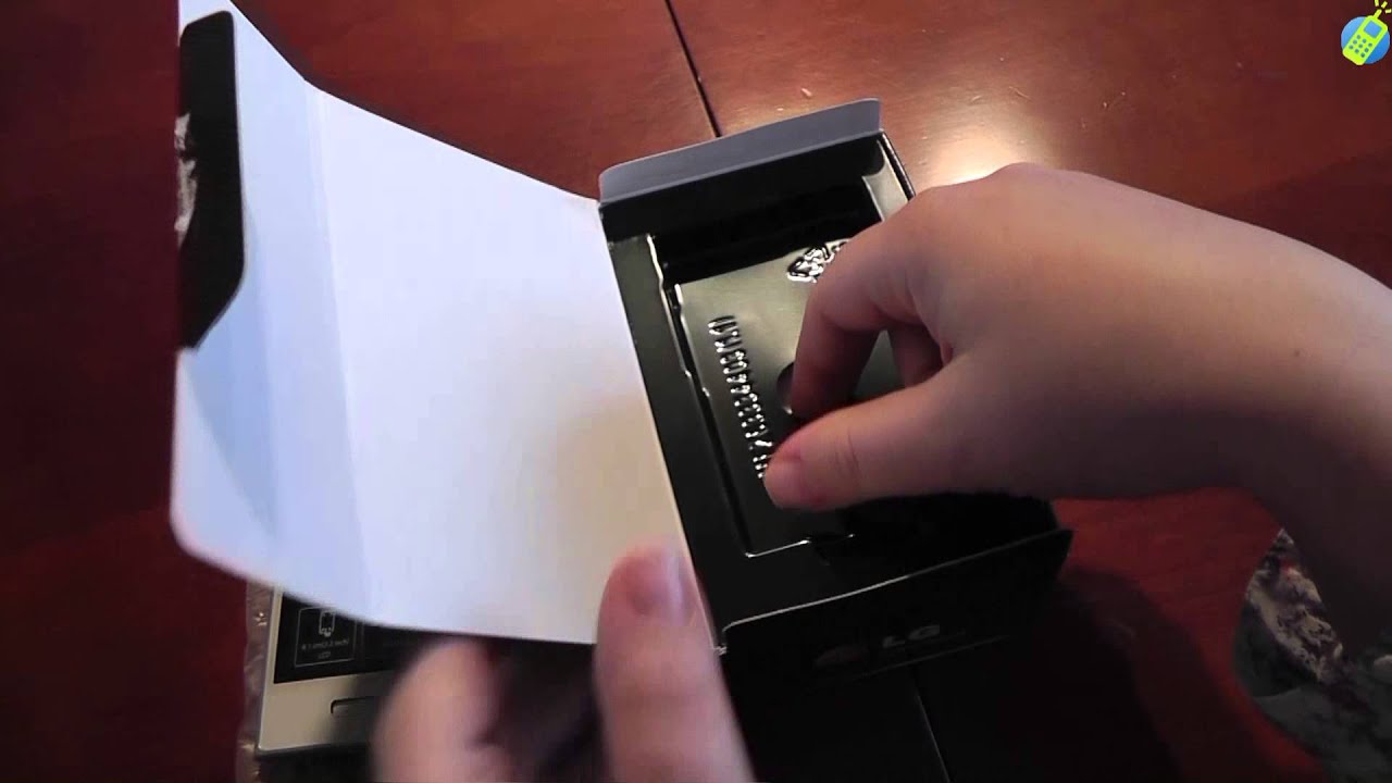 unboxing pl LG-E400 LG OPTIMUS L3 E400 White White rozpakowanie po polsku