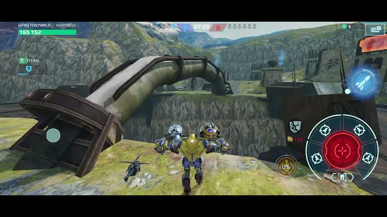 Testing my newly acquired robot #Warrobotsmulitiplayer #teth