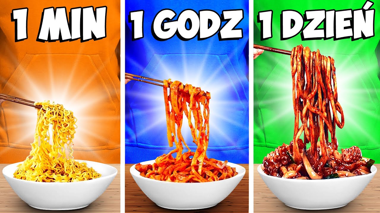 1 Minuta vs 1 Godzina vs 1 Dzień Kluski z VANZAI