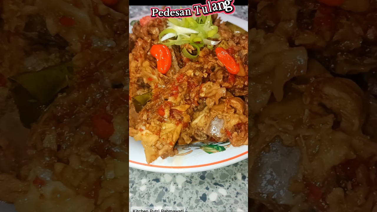 Resep Pedesan Tulang Ayam #pedesan #tulangayam