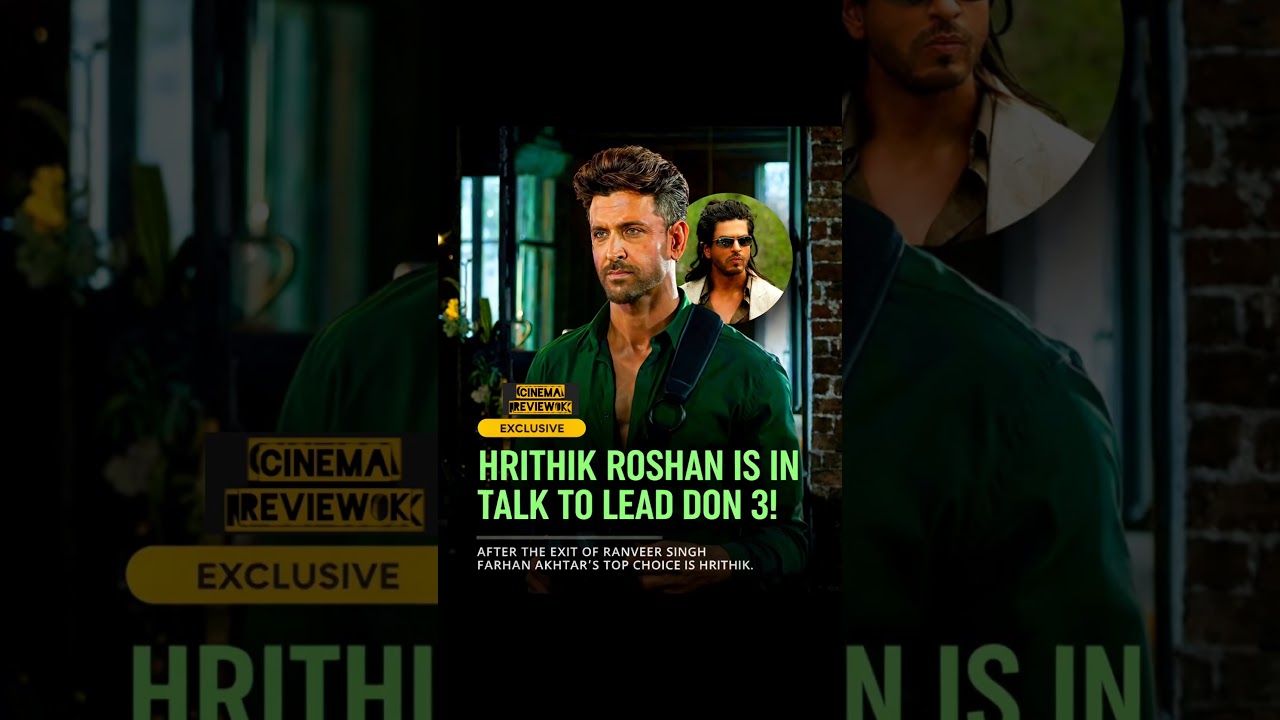 CinemaReview0k's exclusive Hritik Roshan is in Don 3 