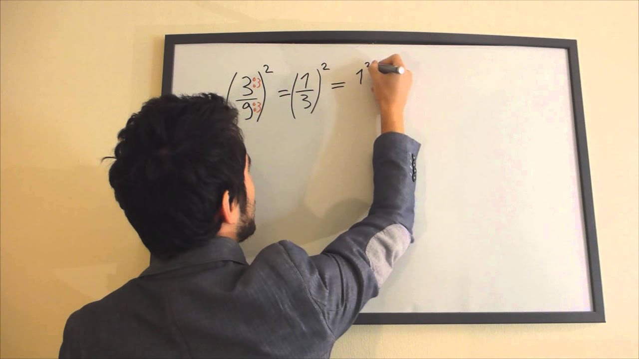 Les fractions (8) THEORIE : puissances et racines de fractions
