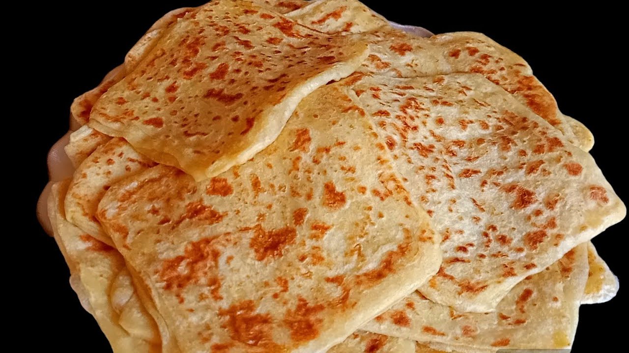 مسمن مورق ناشف و هشيش بدون زبدة بدون دلك و لا مجهود
