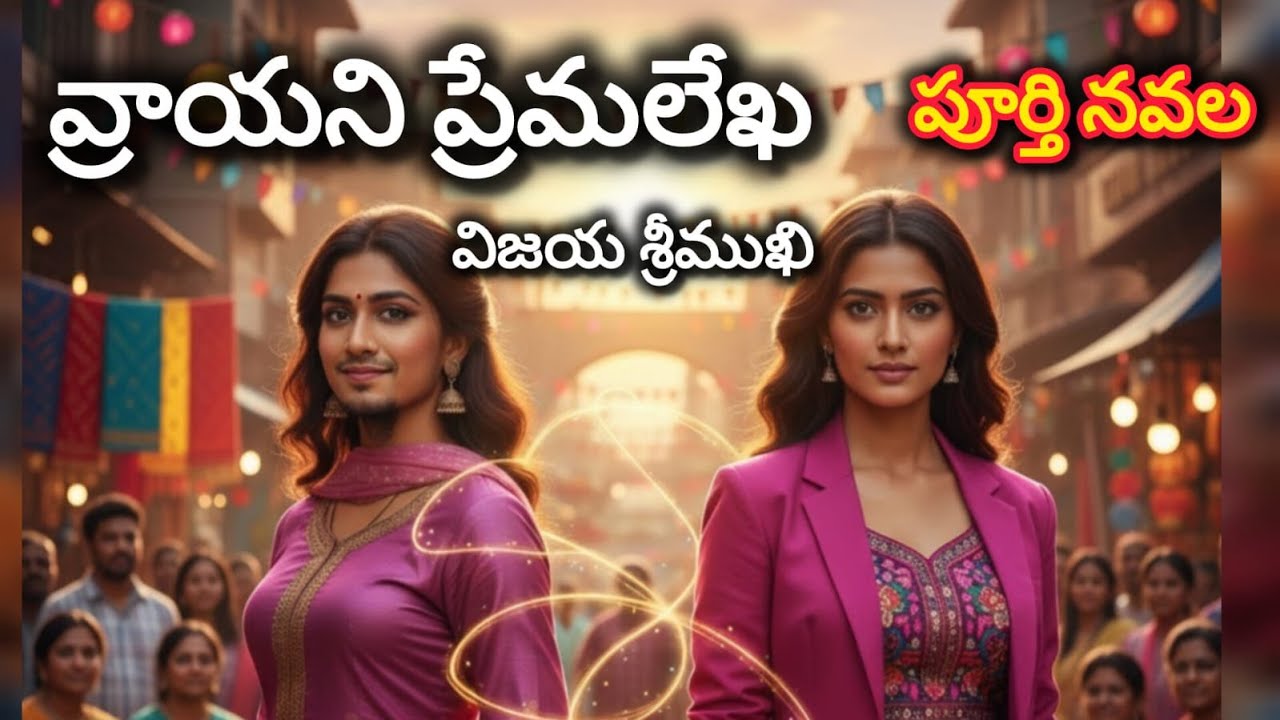 వ్రాయని ప్రేమలేఖ పూర్తి నవల | Telugu audio novel | emotional & heart touching trending story