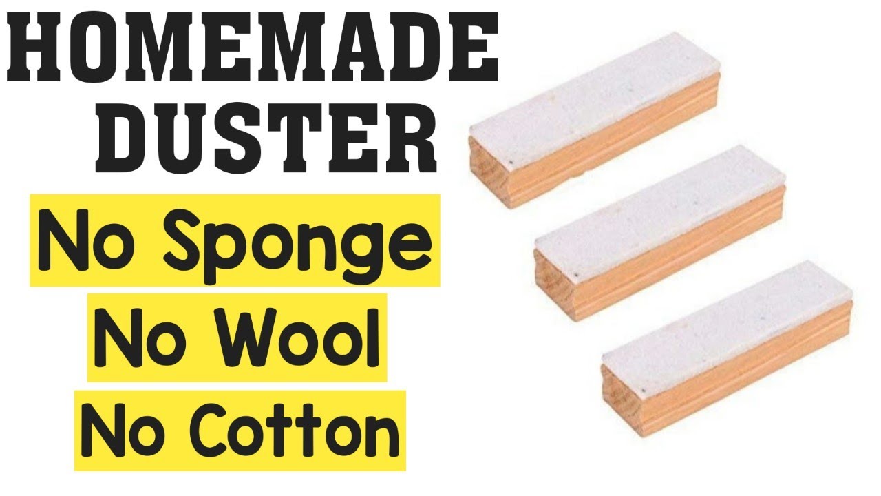 Homemade Duster without Sponge, Wool, Cotton// How to make Duster at home without sponge or wool