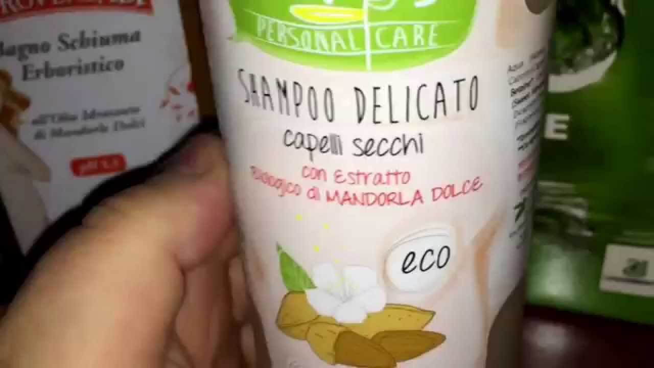 Mini spesa da Tigot&agrave;  shampoo eco bio con ottimo INCI