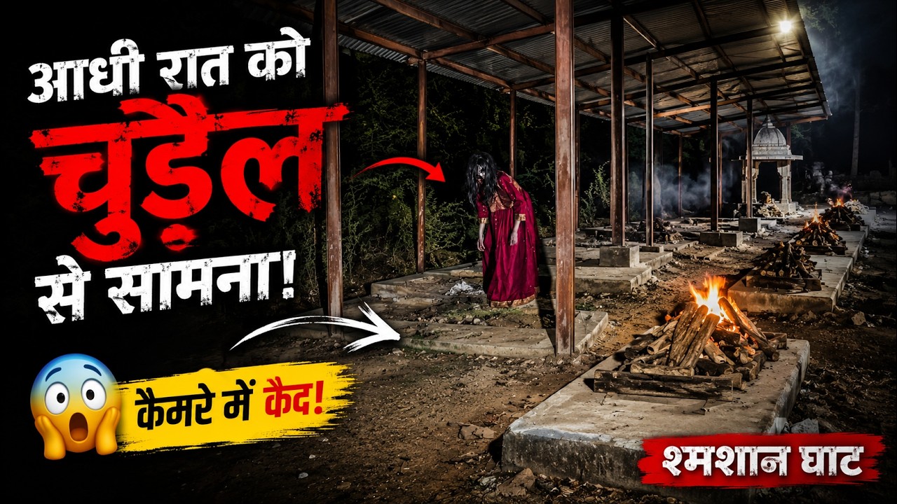 Haunted Shmashan Ghat Exploration | Night Vlog