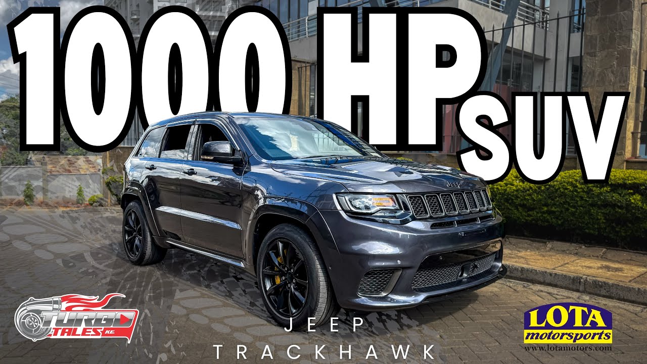 IS THIS THE FASTEST SUV IN KENYA 🇰🇪?? A BUILT JEEP TRACK HAWK!!!