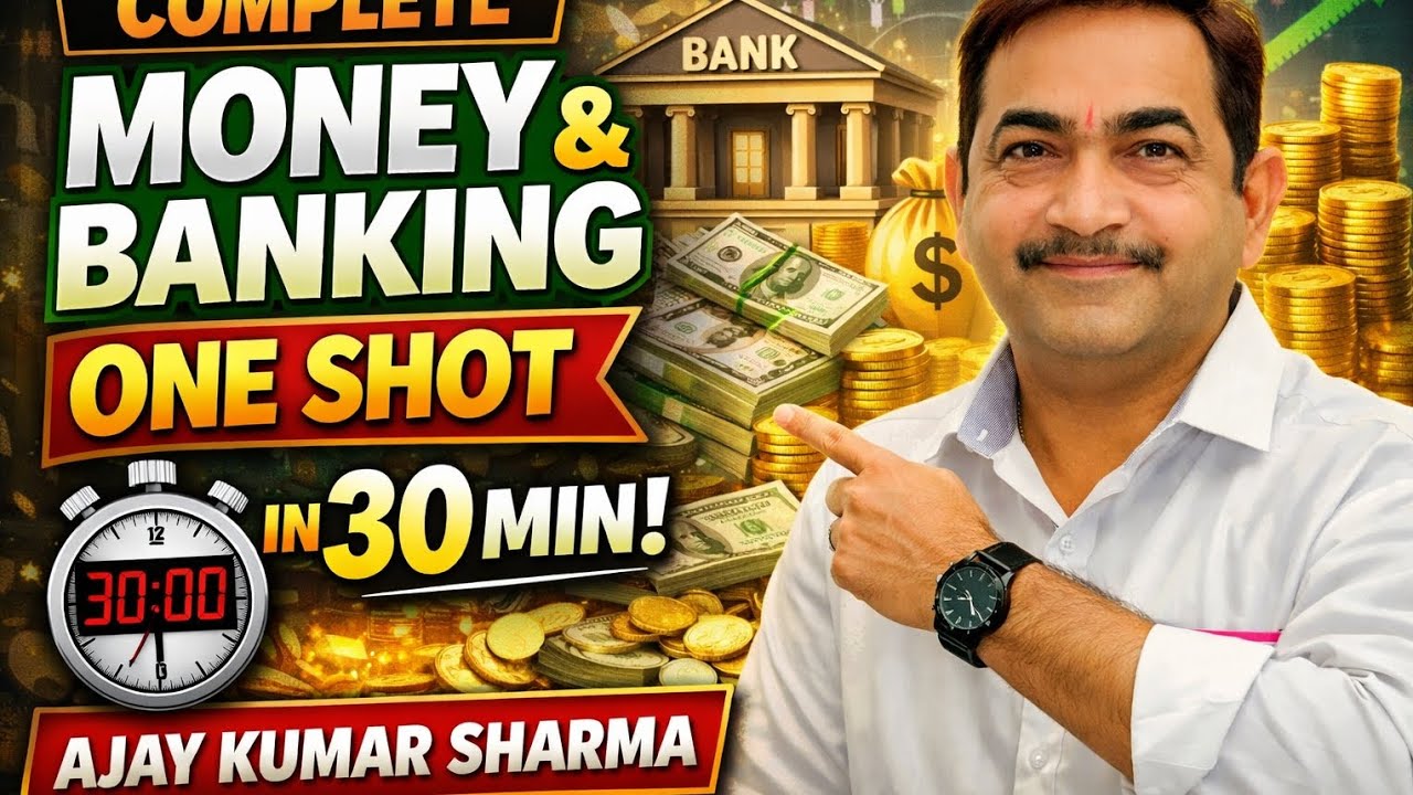 One shot money and banking #class12 #oneshort #boards2026 